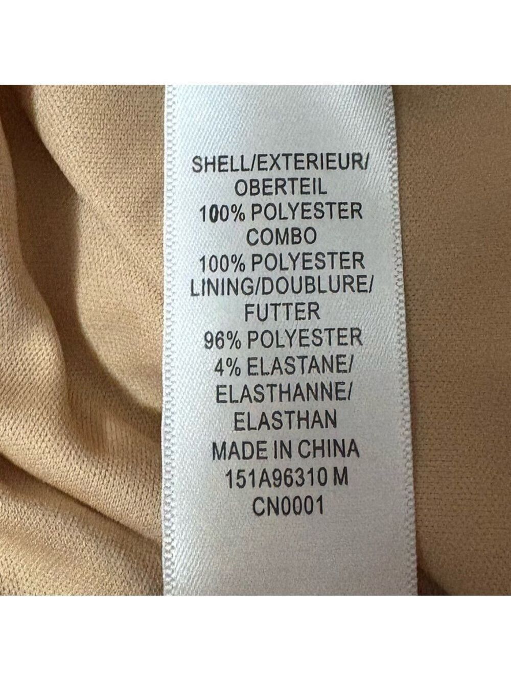 Aidan Maddox-Size 14 Black/Nude Sequined Mini Cocktail Dress. Back zip. Like new - Picture 15 of 15